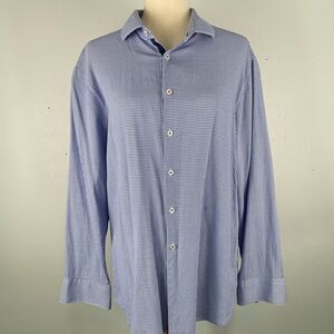 Michelson’s London Button Down Dress Shirt Size L